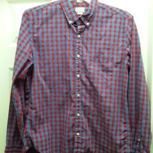 J. Crew Taliored Seashore Red Slim Fit L